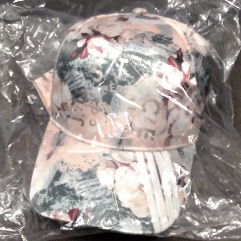 NEW Justice Floral Baseball Cap Girls - Picture 6 of 6